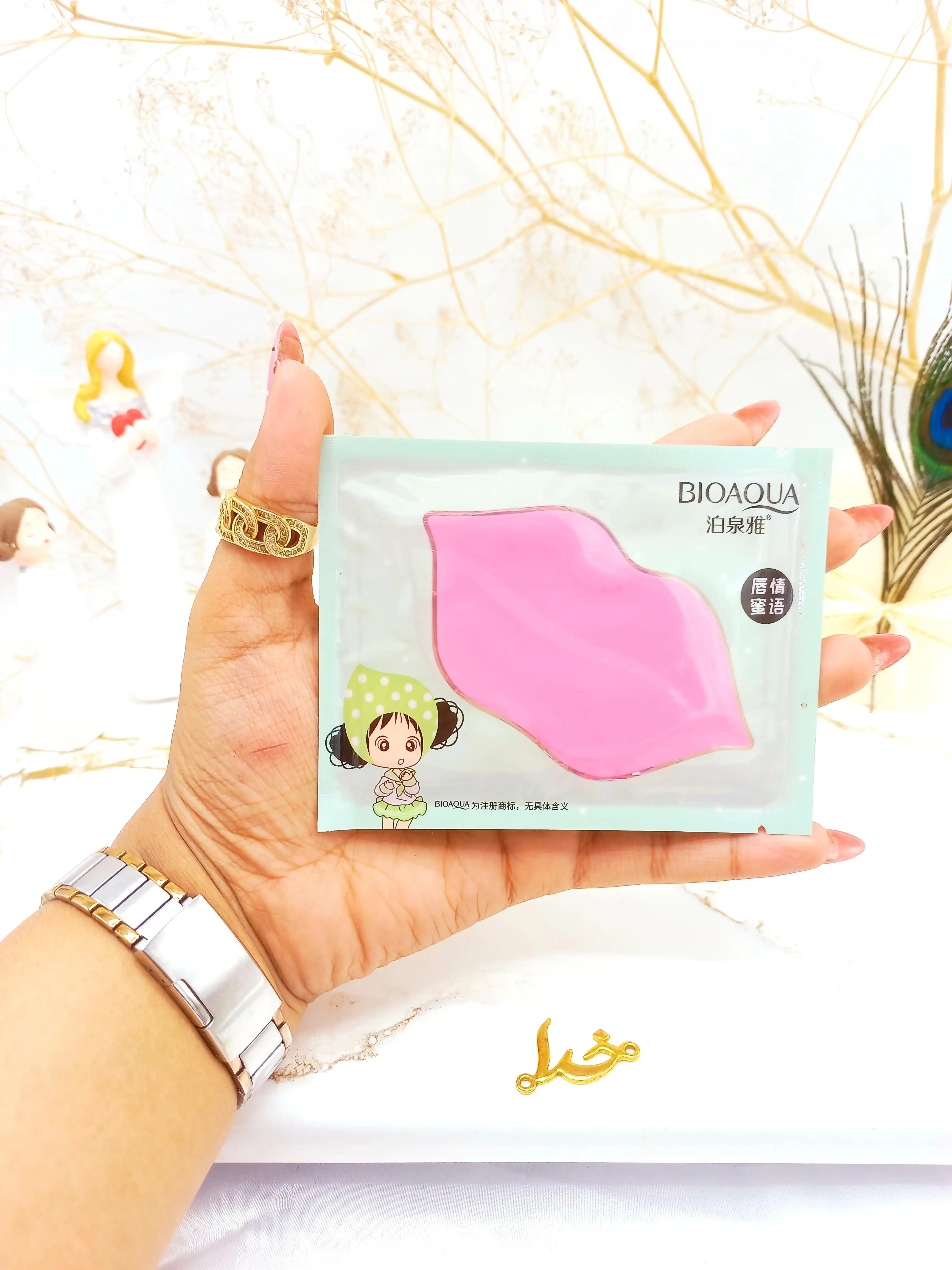 ماسک ورقه ای لب برند چینی