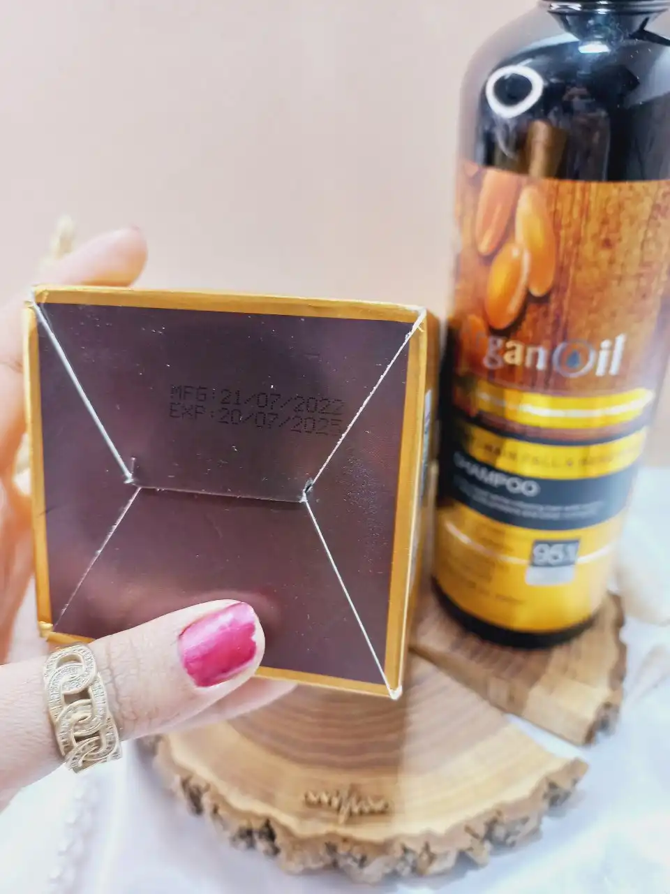 شامپو روغن آرگان کراتینه اصلی ساخت برزیل جعبه دار 900 میل هیر 95% ARGAN OIL HAIR