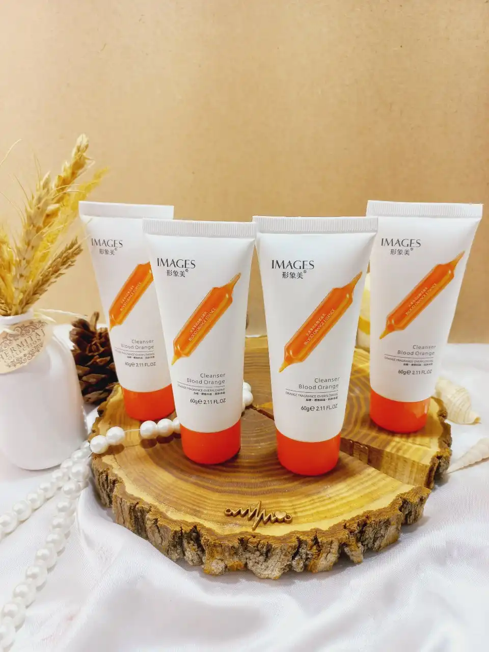فوم شستشوی صورت پرتقال خونی ایمیجز IMAGES Cleanser