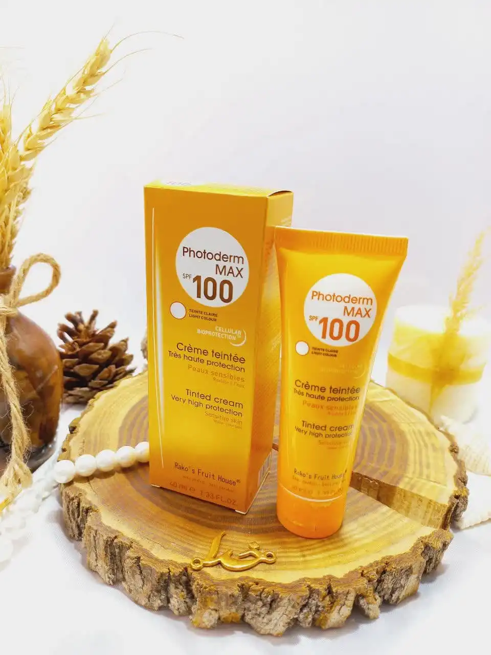 کرم ضد آفتاب بی رنگ SPF100 فتودرم مکس بیودرما BIODERMA کد RK1019 (طرح اصلی نوشته روی کارتن برجسته میباشد)