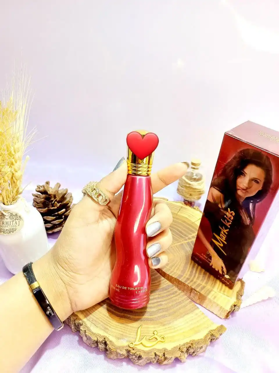 ادکلن مارک کیس MARK KISS حجم 50 میلی لیتر اورجینال امارات متحده عربی کد 92330