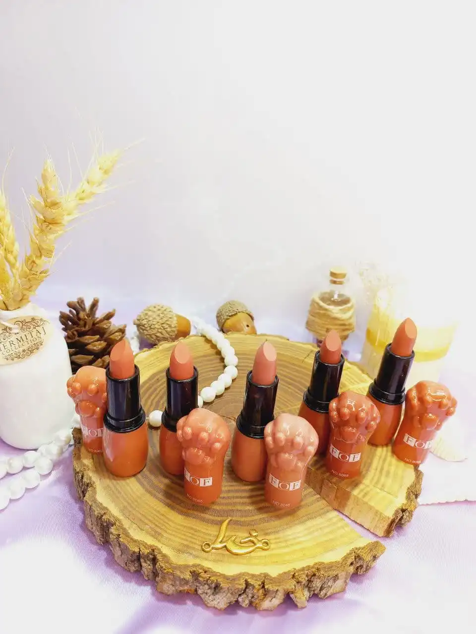 رژ جامد پرطرفدار لیپ استیک مات فاف LIPSTICK MATTE FOF  کد 8065