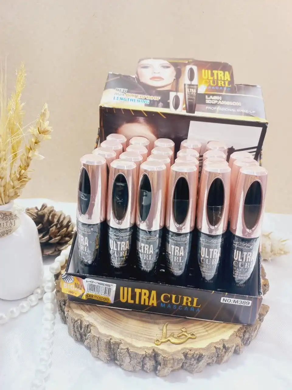 ریمل پرطرفدار ضد آب مشکی ماسکارا MASCARRA کد M389