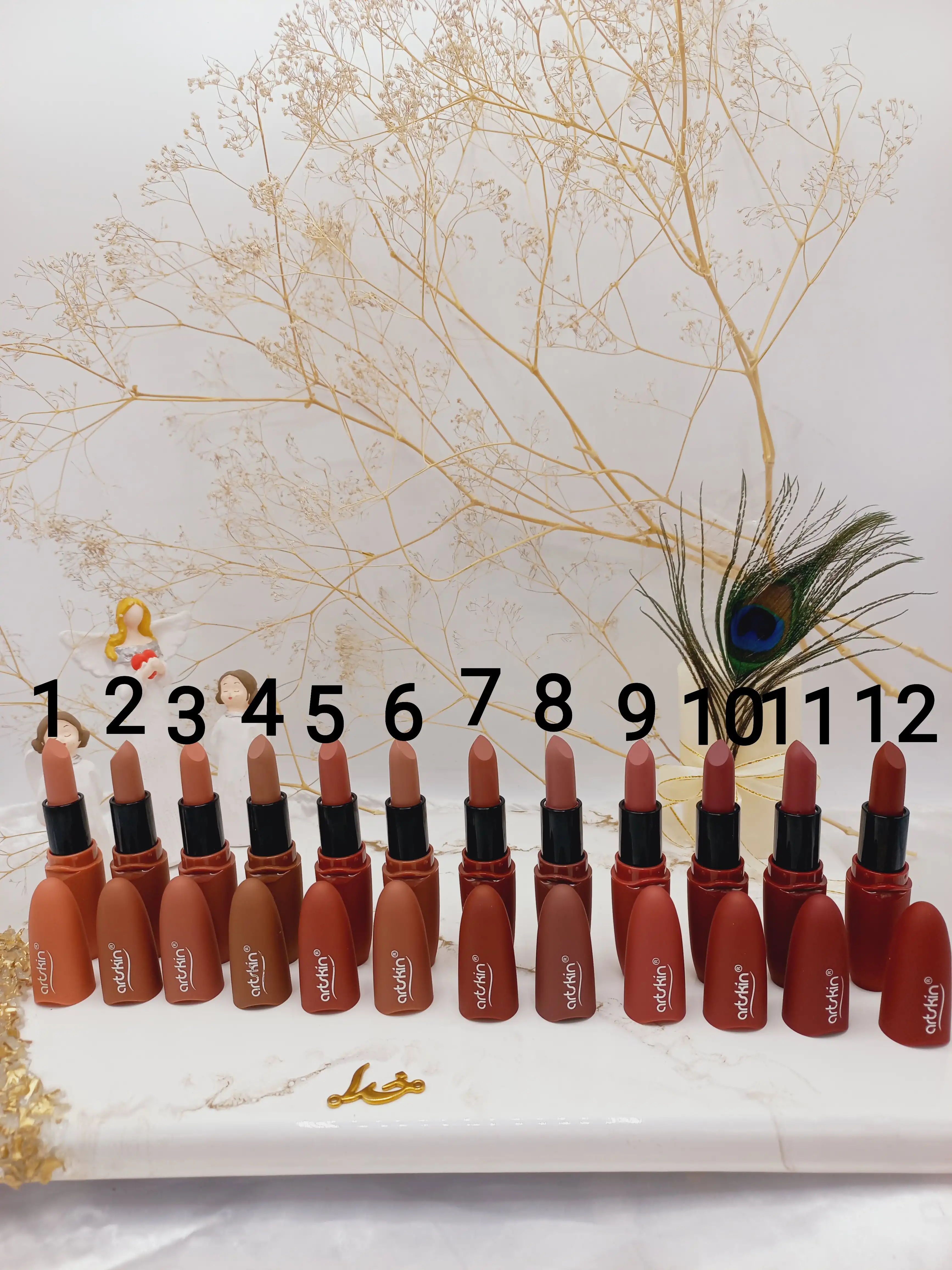 پک 6 تایی رژ جامد آرت اسکین Art Skin کد AS9710171