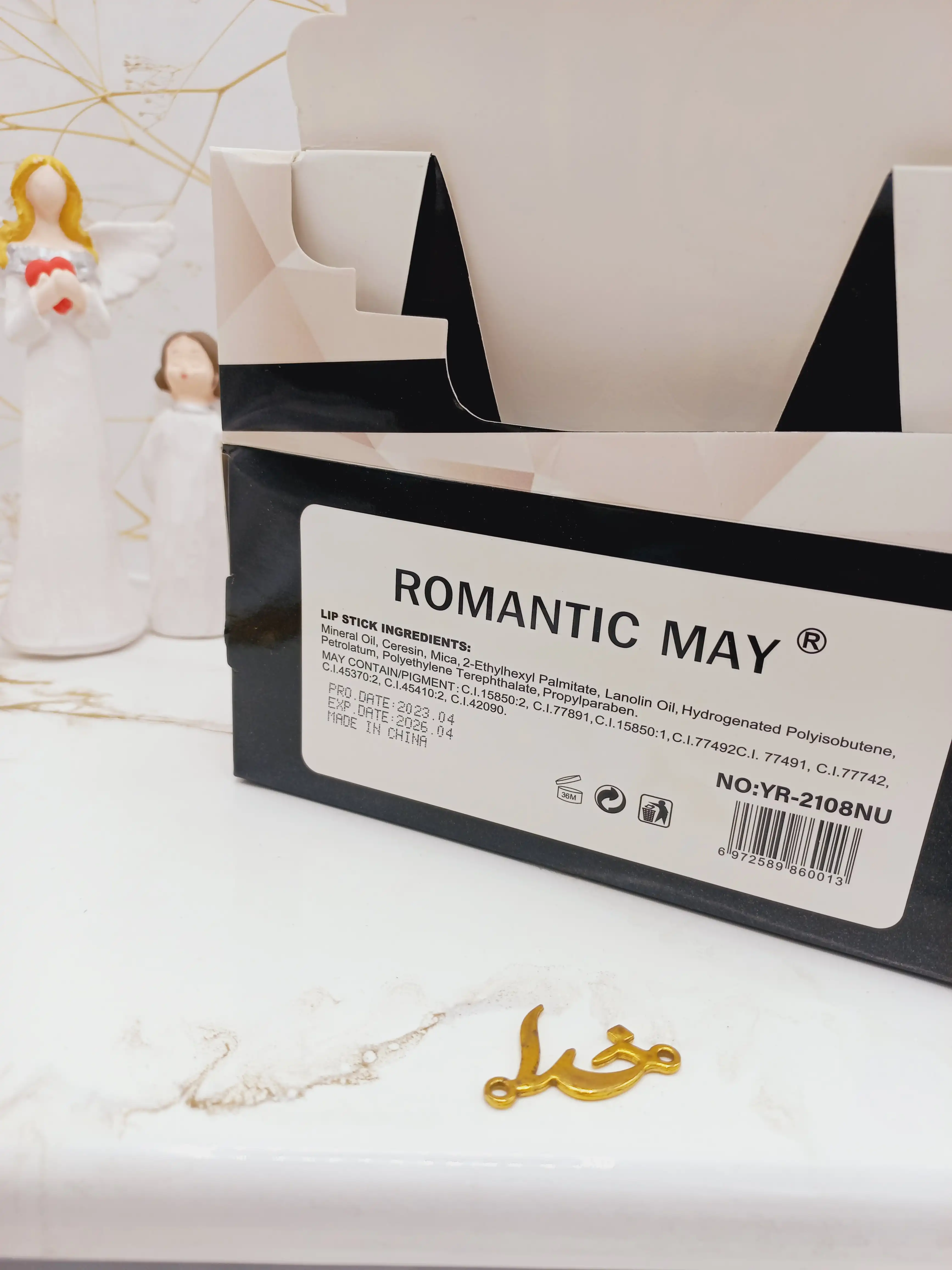 پک 6 تایی رژ جامد پرطرفدار مات رمانتیک می ROMANTIC MAY کد YR2108