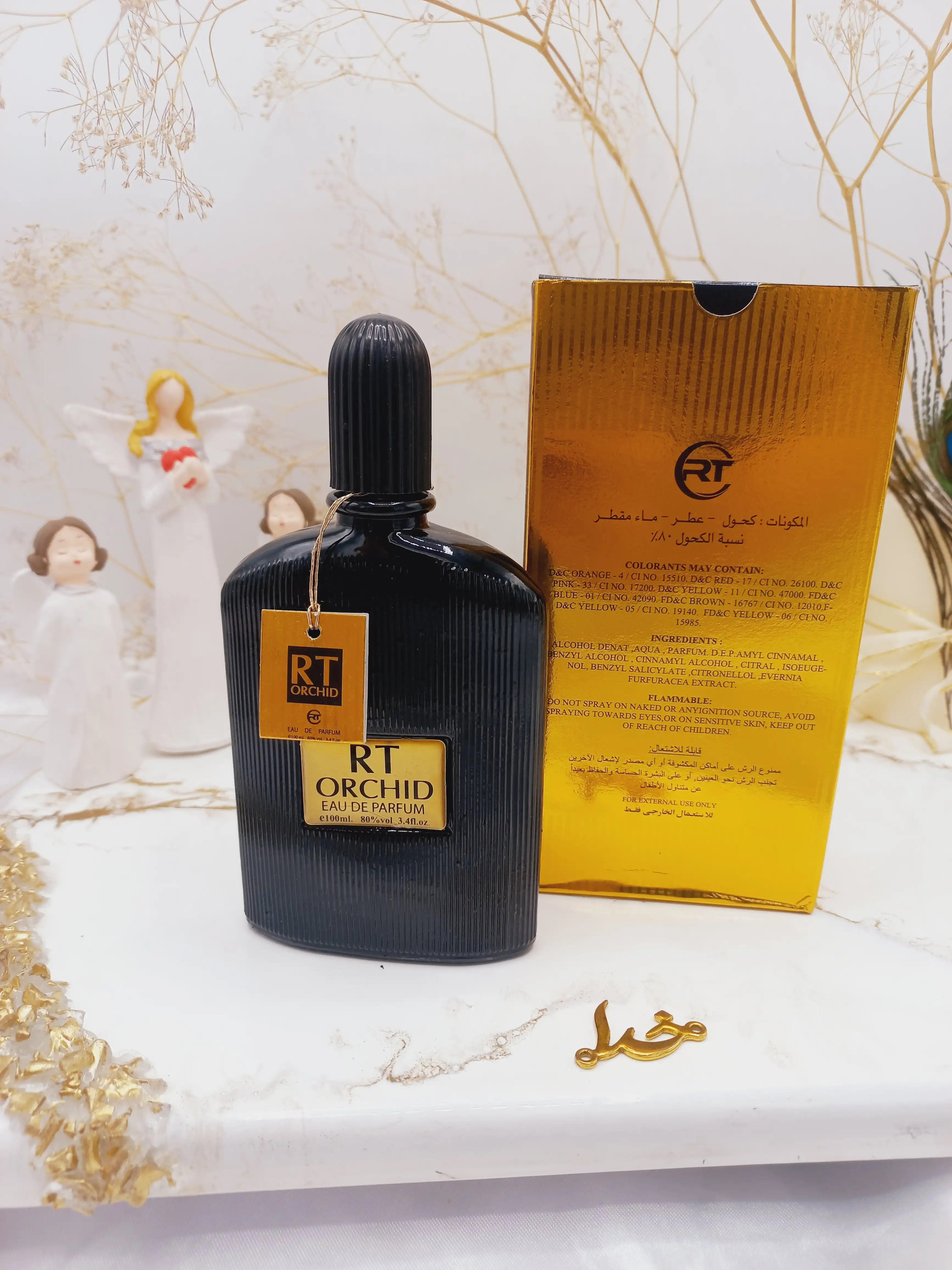 ادکلن RT ORCHID رایحه ادکلن تامفورد بلک ارکید 100 میل کد 8129