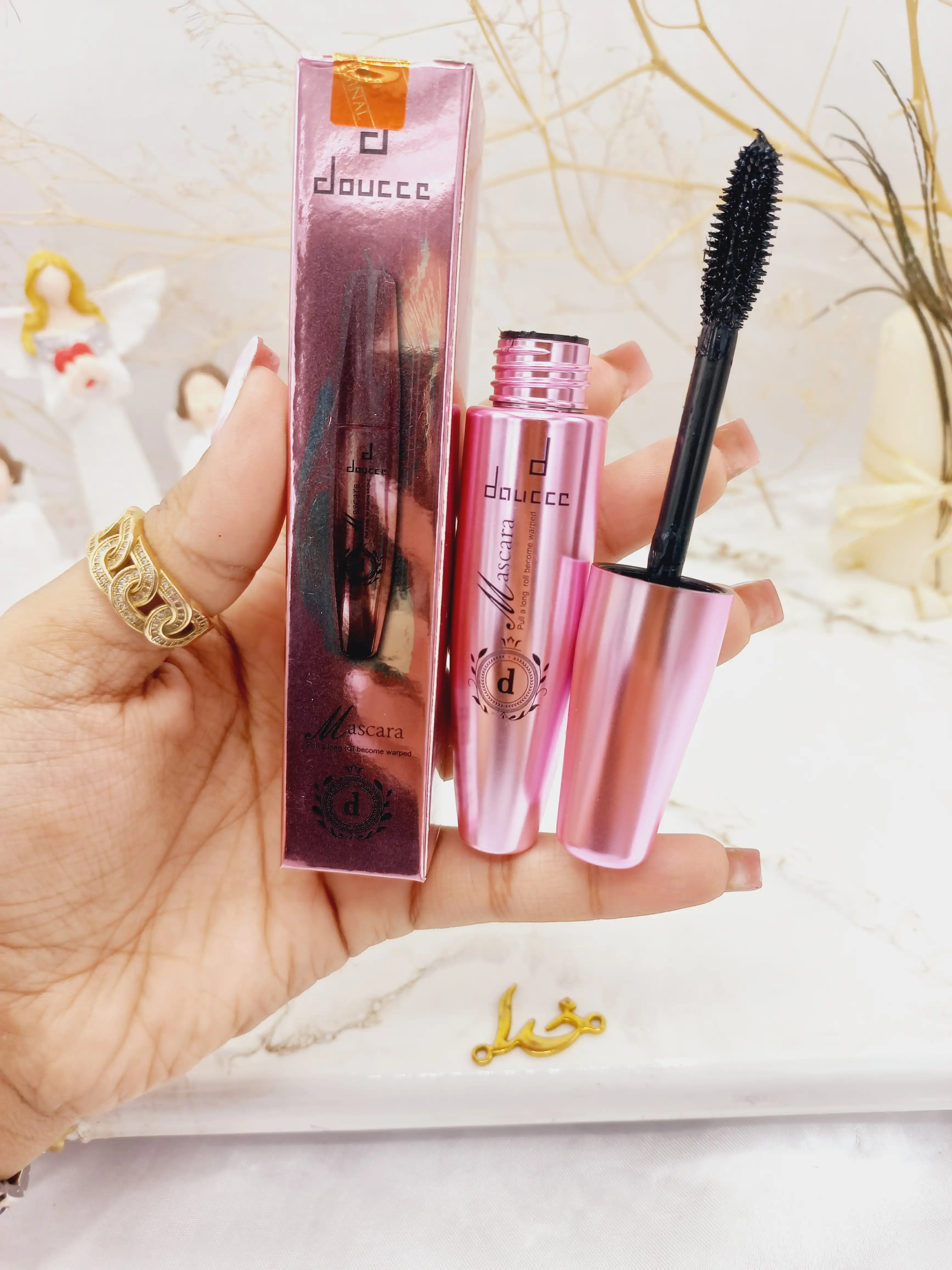 ریمل بلند کننده مشکی دوسه doucce (پوکه صورتی) کد V804