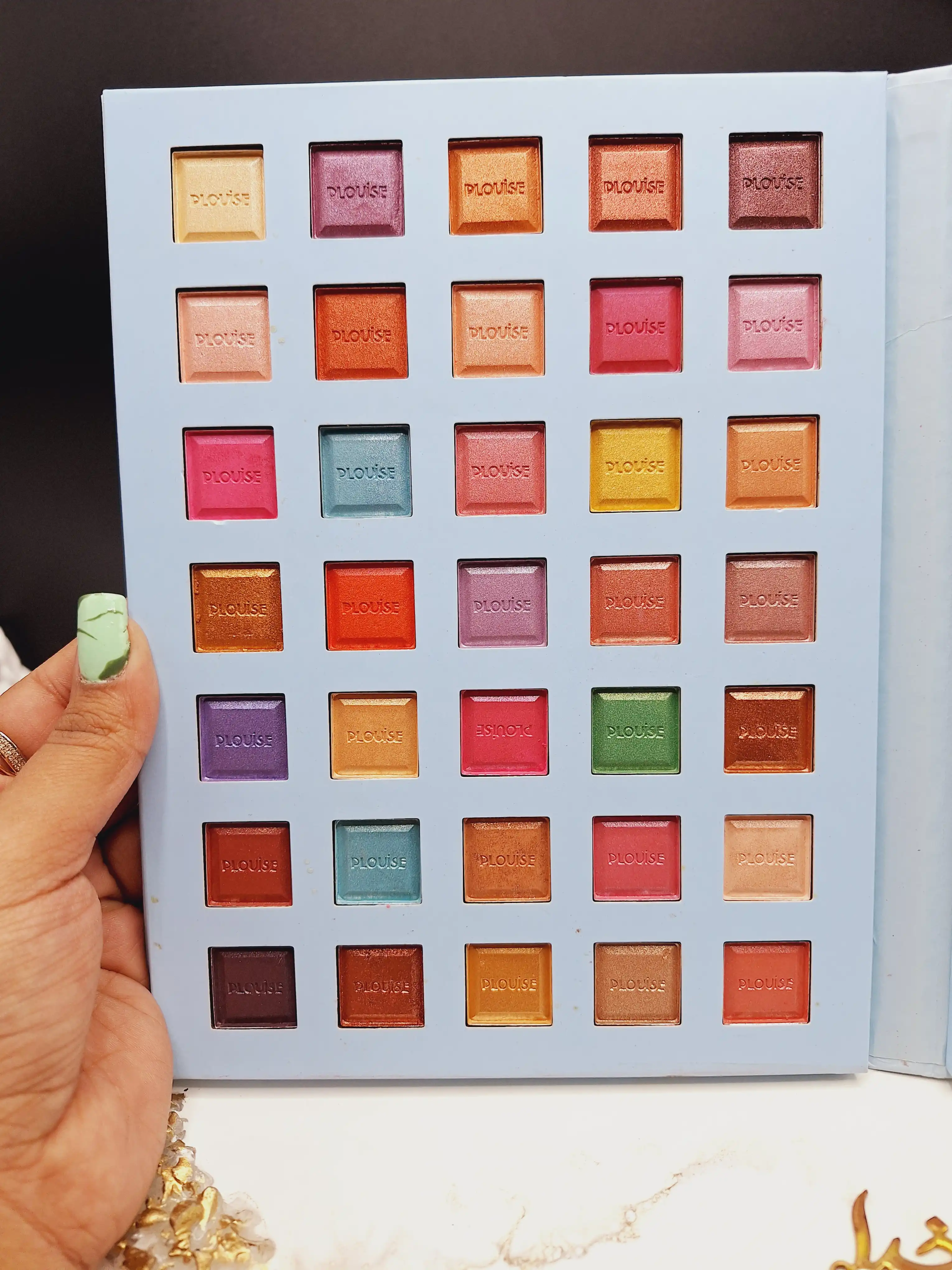 پالت سایه 70 رنگ طرح یونیکورن کد PLOUisE کد TZY_008