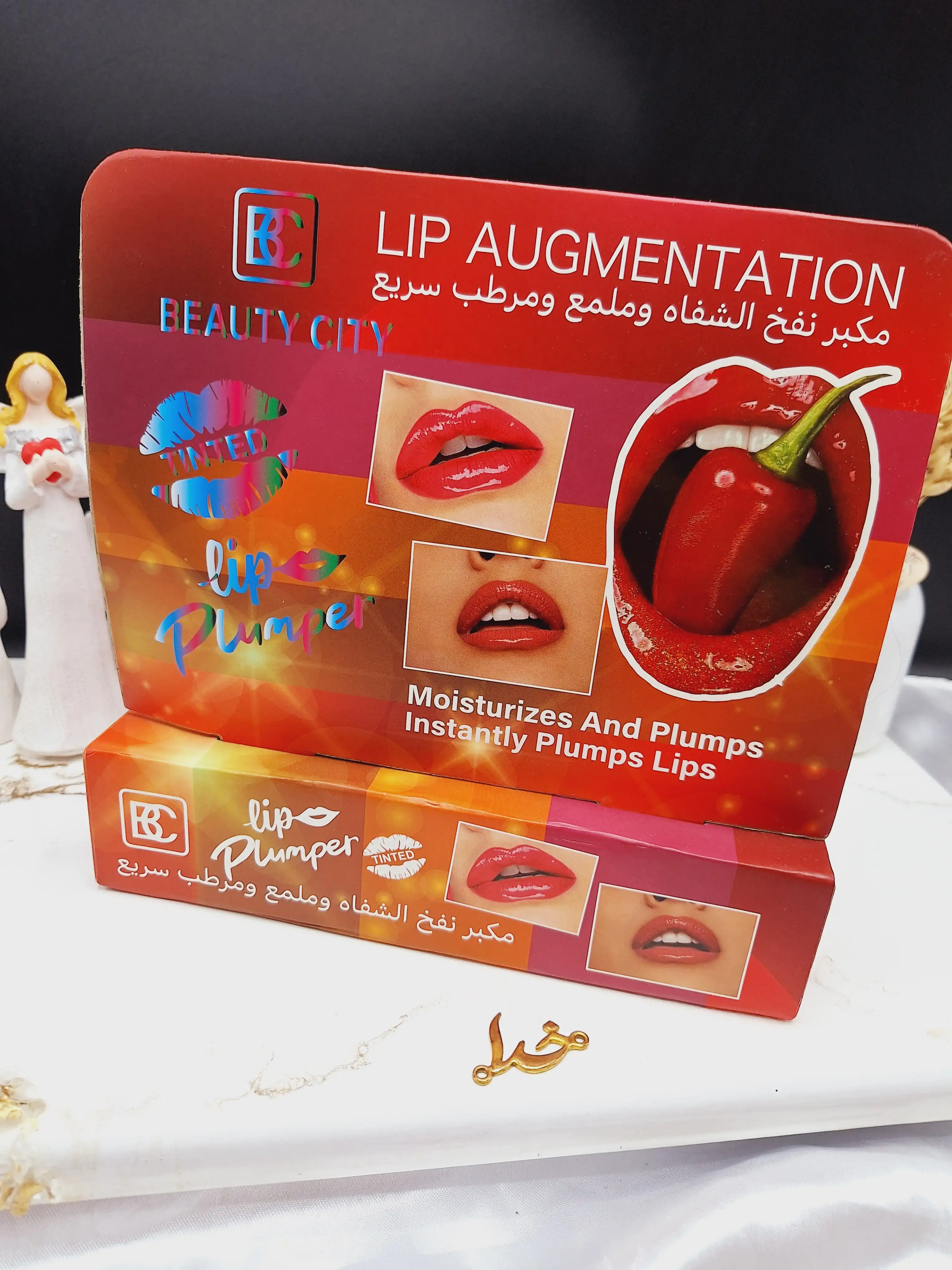 برق لب و حجم دهنده لب فلفلی آمپولی BEAUTY CITY