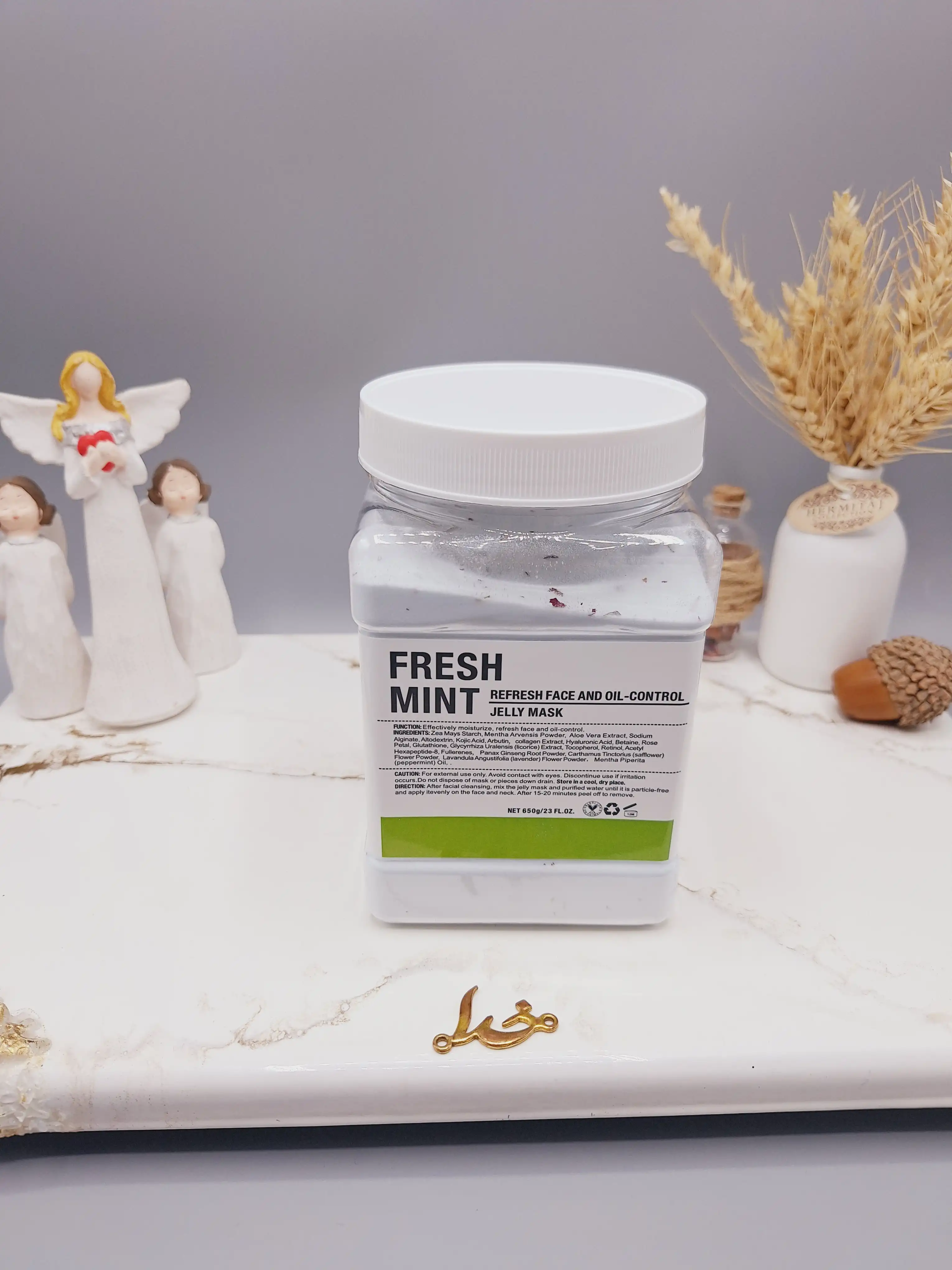 ماسک هیدروژلی نعنا 650 گرمی FRESH MINT ساخت چین