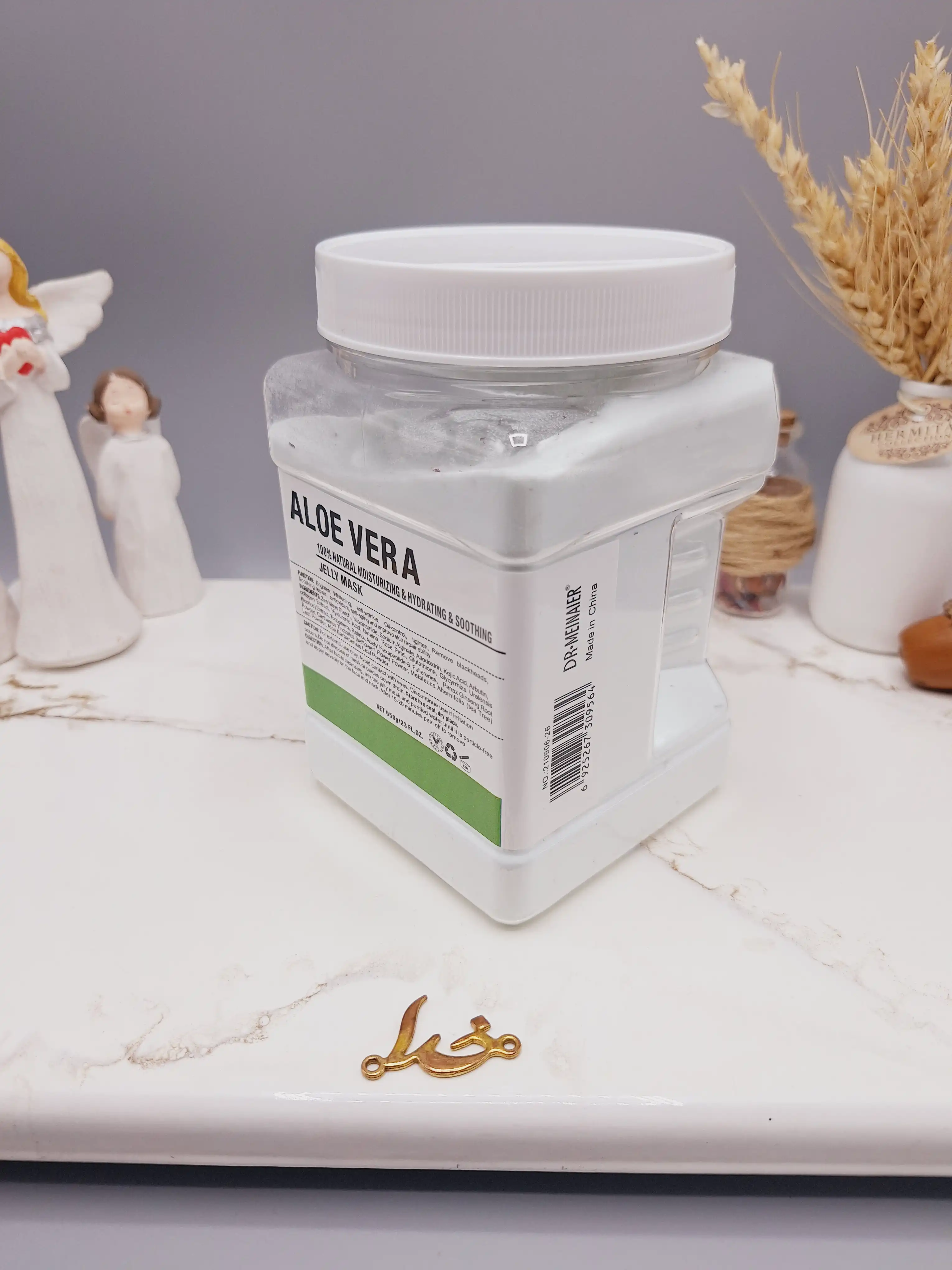 ماسک هیدروژلی آلوئه ورا 650 گرمی ALOE VERA ساخت چین