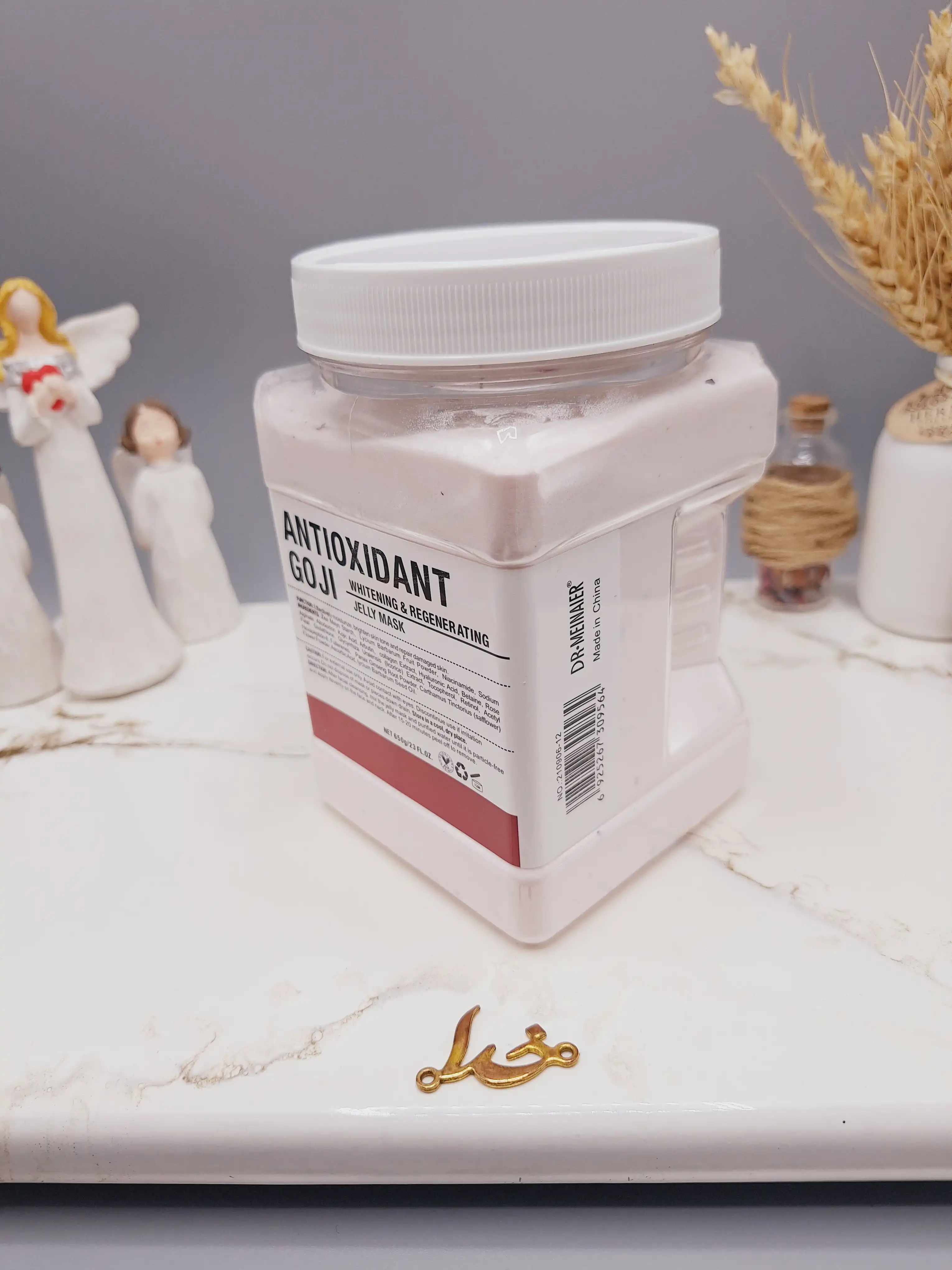 ماسک هیدروژلی آنتی اکسیدان گوجه 650 گرمی ANTIOXIDANT GOJI ساخت چین