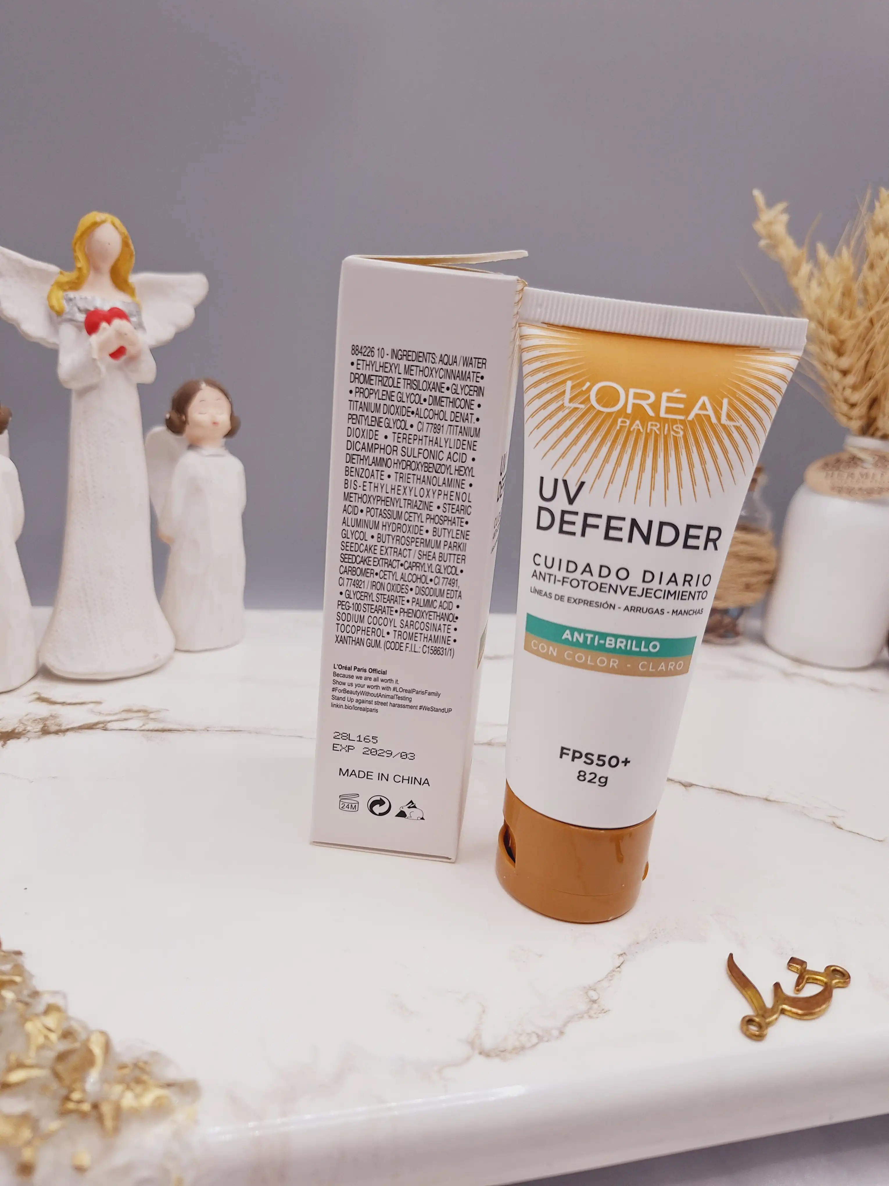 ضد آفتاب روزانه spf 50 برند لورال LOREAL (های کپی درجه ۱) اماراتی کد 8452