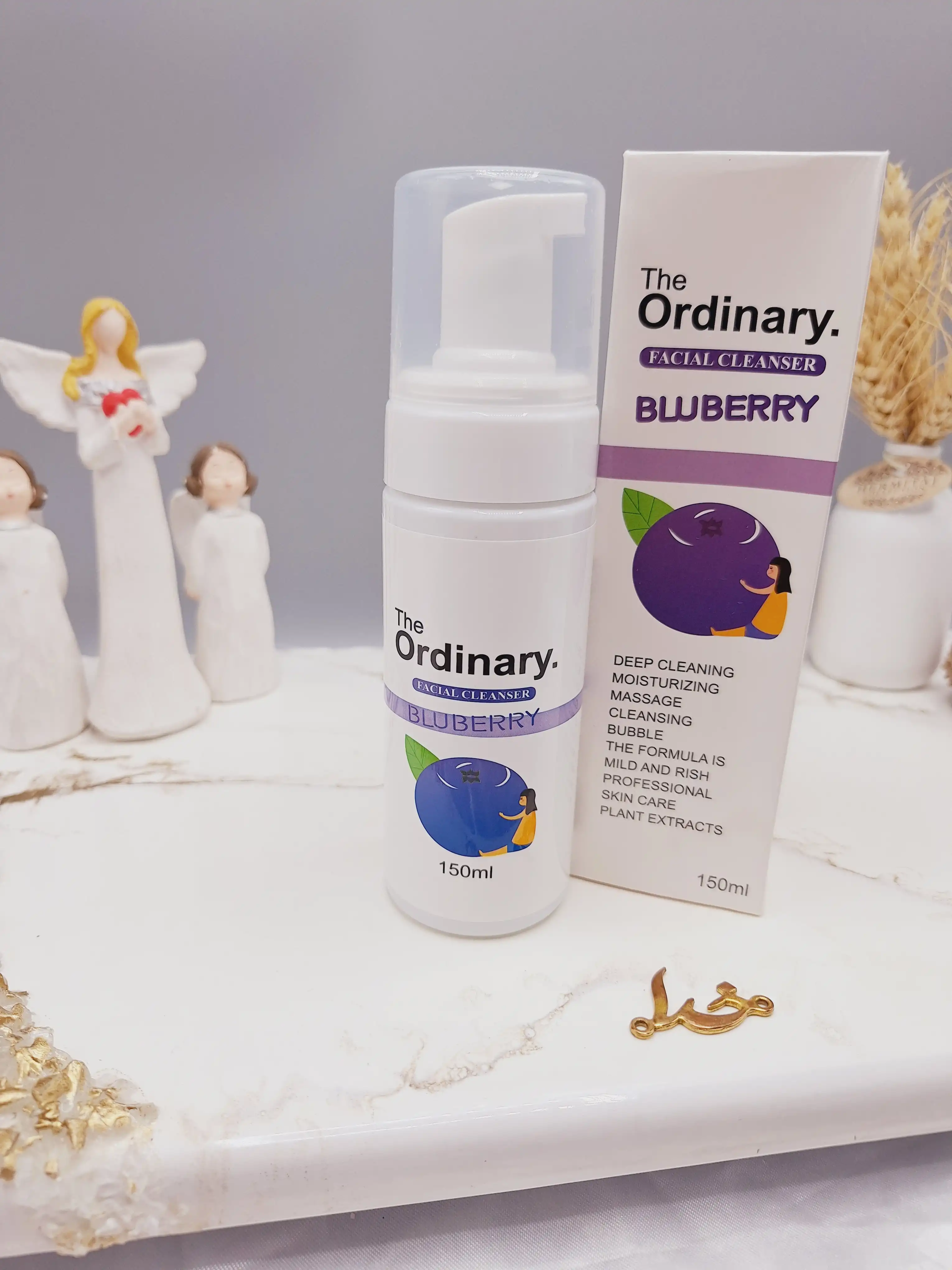 فوم شستشو صورت با عصاره بلوبری برند اوردینری ordinary کد 2218