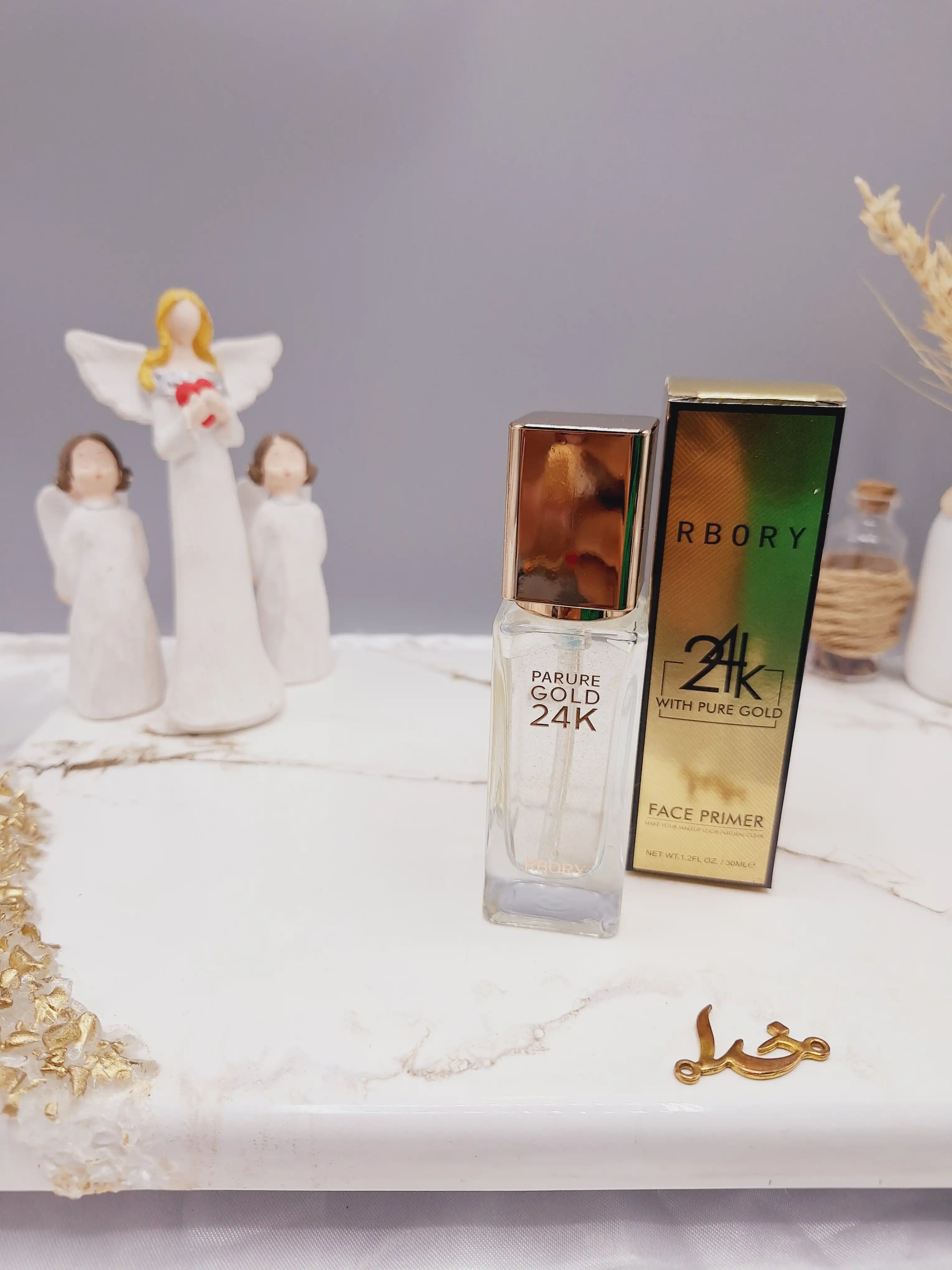 پرایمر آرایشی حاوی ذرات طلا برند RBORY کد R07011 (اصلی)