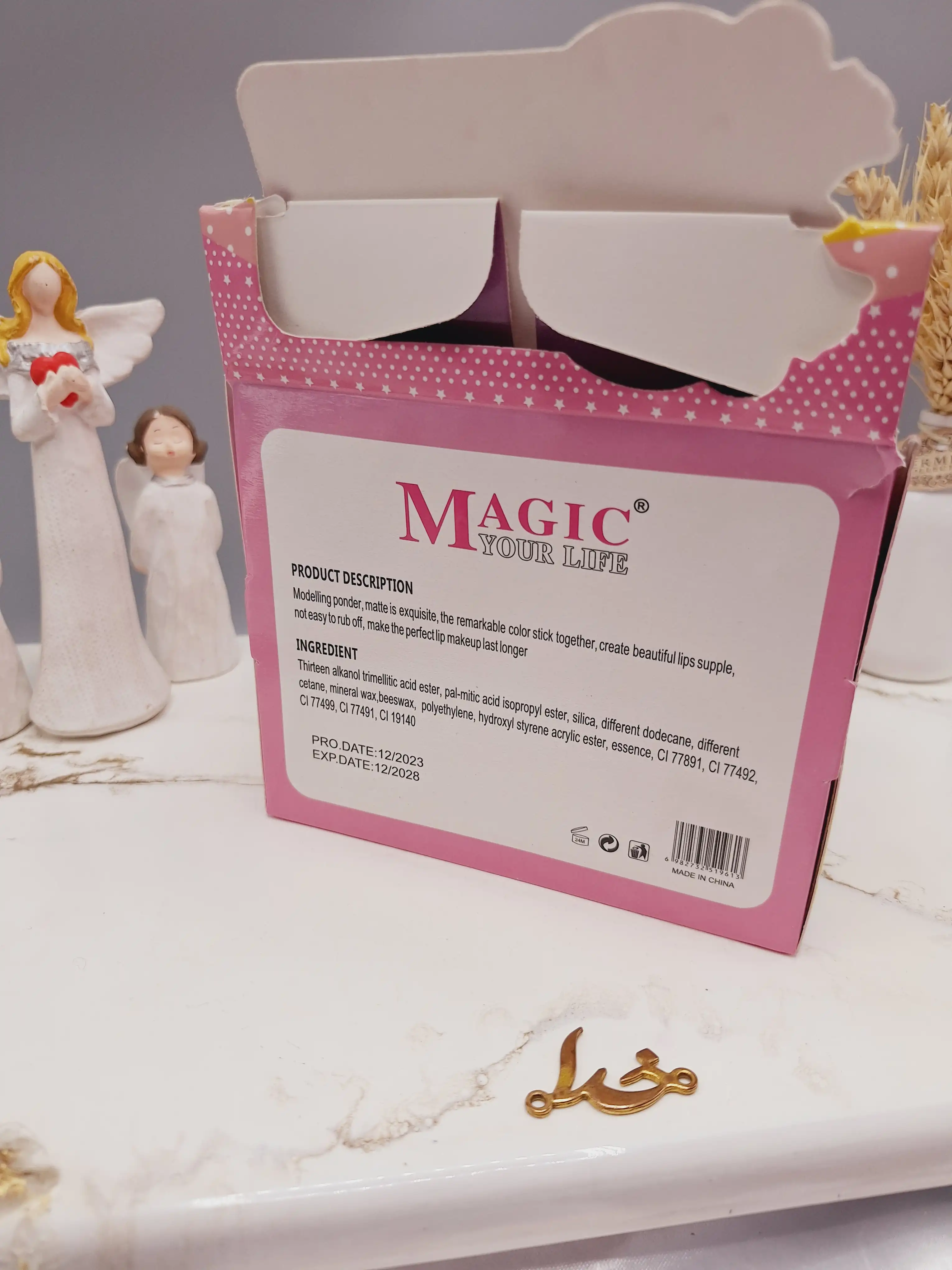تینت لب طرح خرس بانمک برند مجیک MAGIC کد LC61