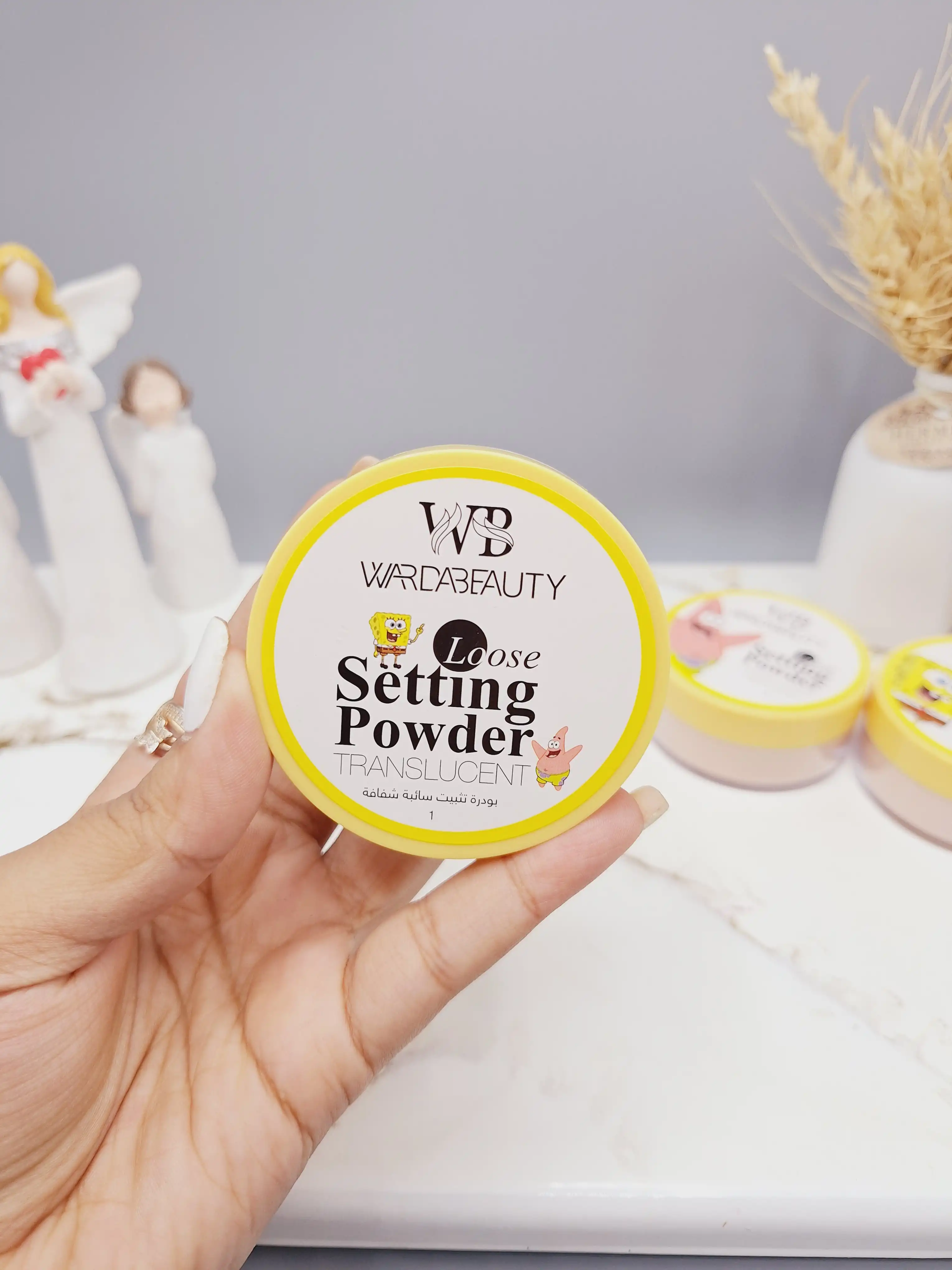 پودر فیکس طرح باب اسفنجی برند WARDABEAUTY کد 2231509