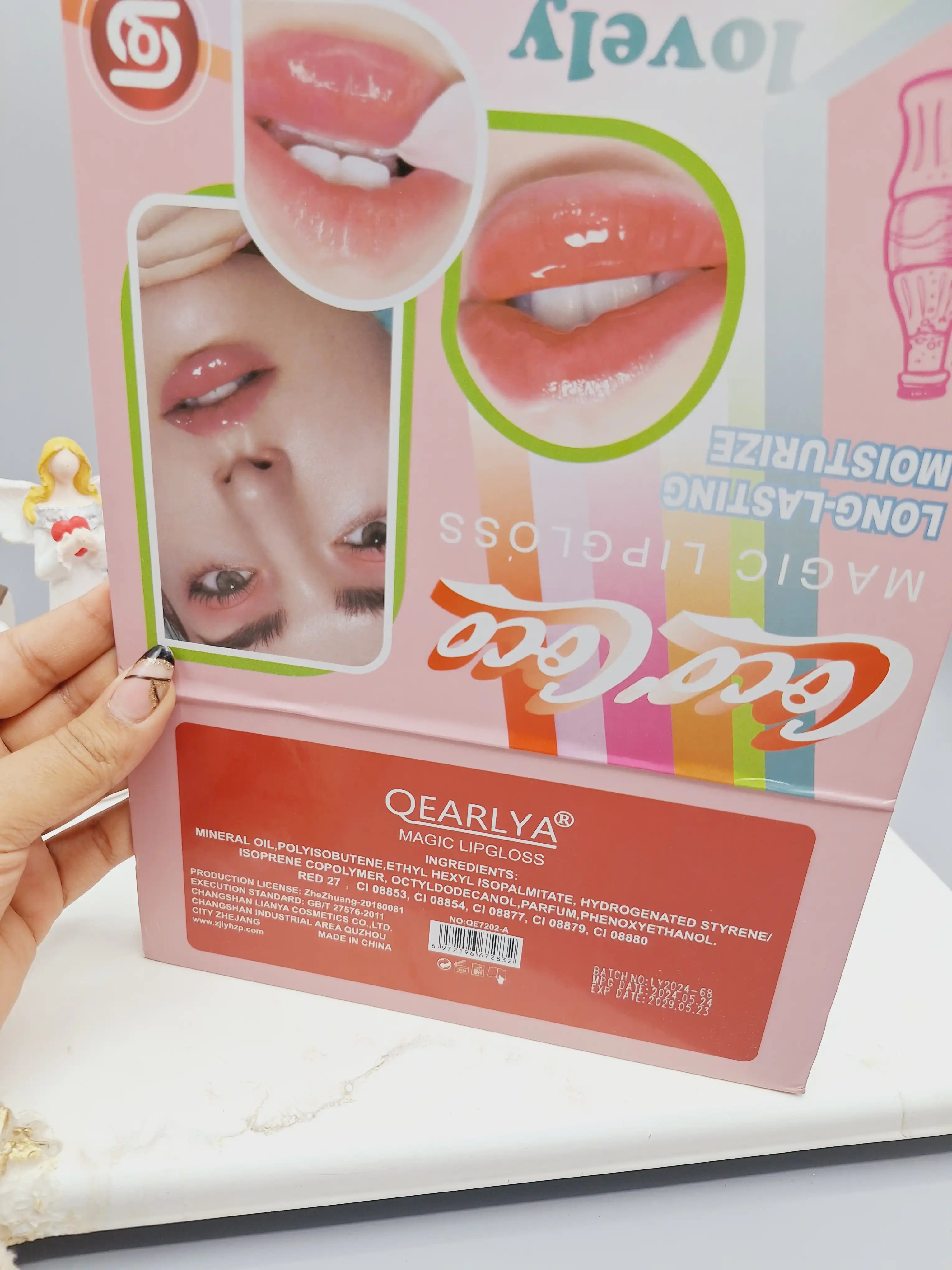 برق لب طرح بطری نوشابه ای برند ‏QEARLYA‏ کد 7202