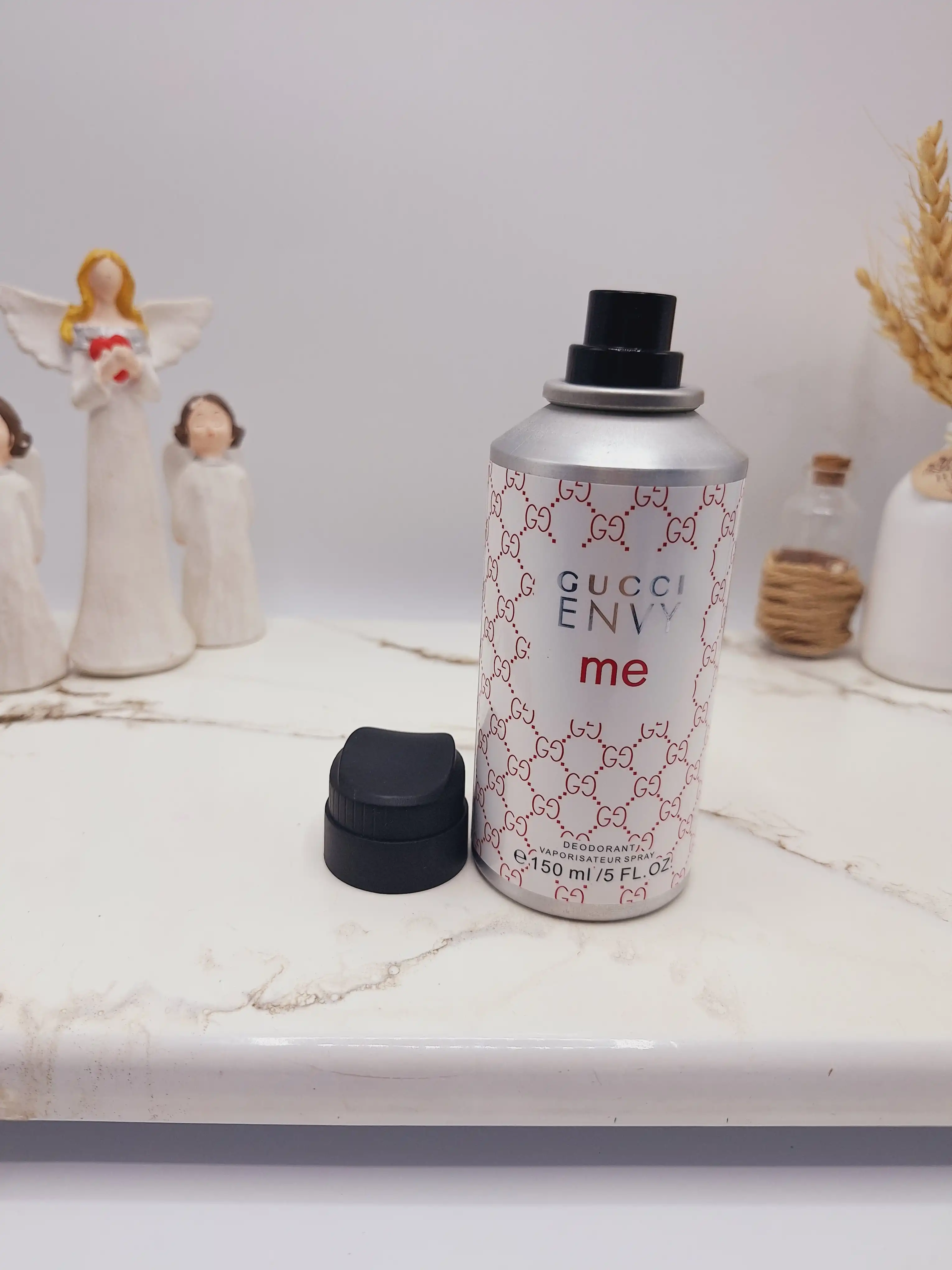 بادی اسپلش خوشبوو و ماندگار مدل GUCCI ENVY ME (جلد سفید و قرمز)