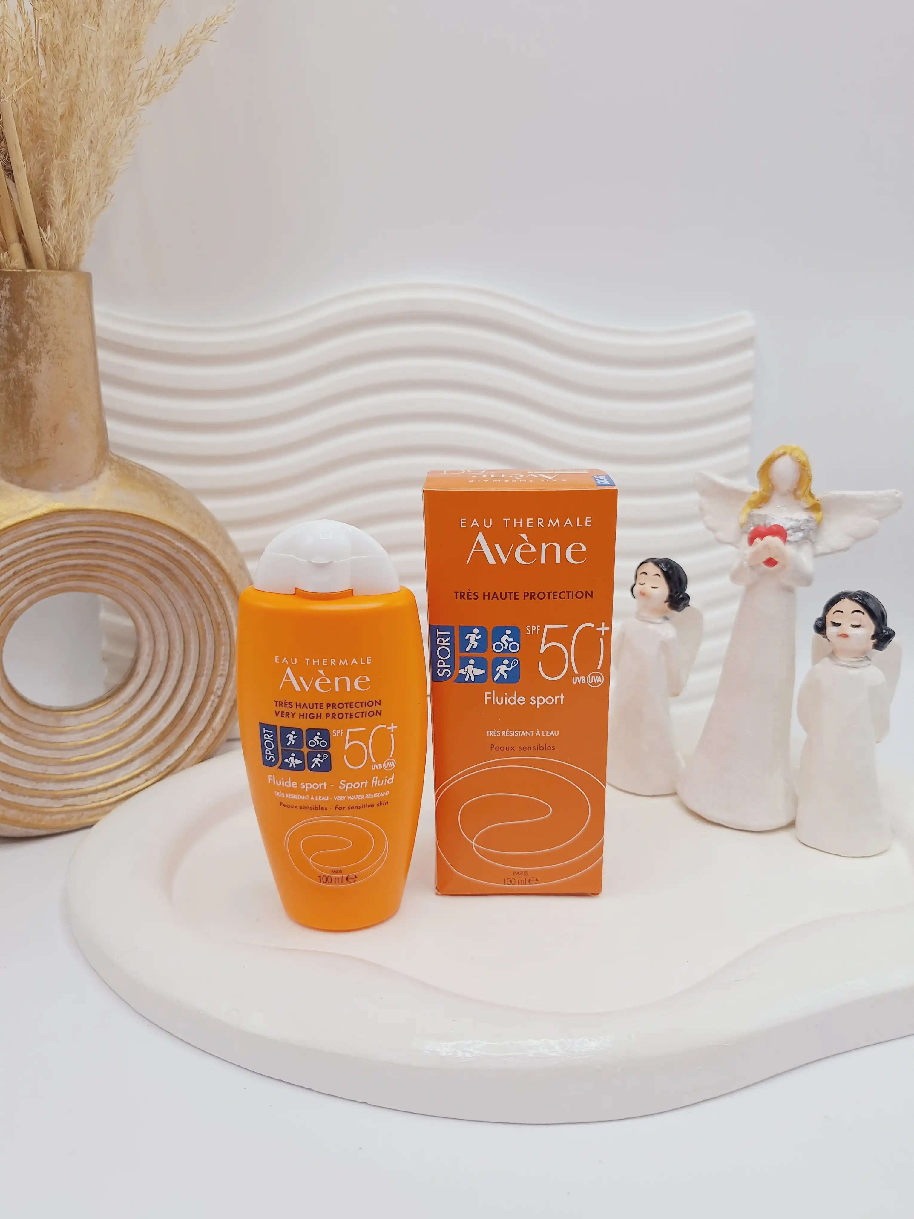 ضد آفتاب بی رنگ اسپورت  SPF50 برند Avène کد 1362