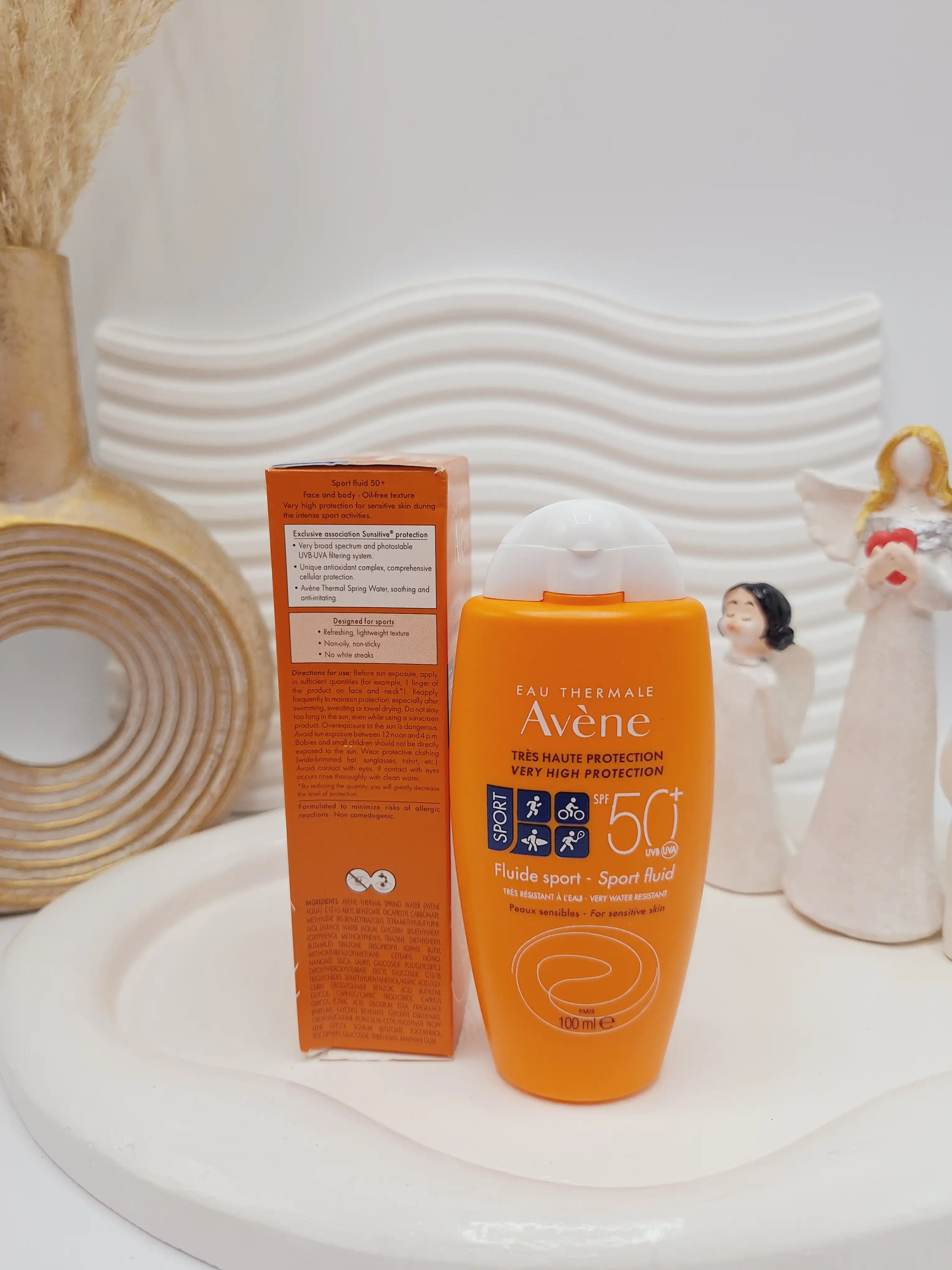 ضد آفتاب بی رنگ اسپورت  SPF50 برند Avène کد 1362