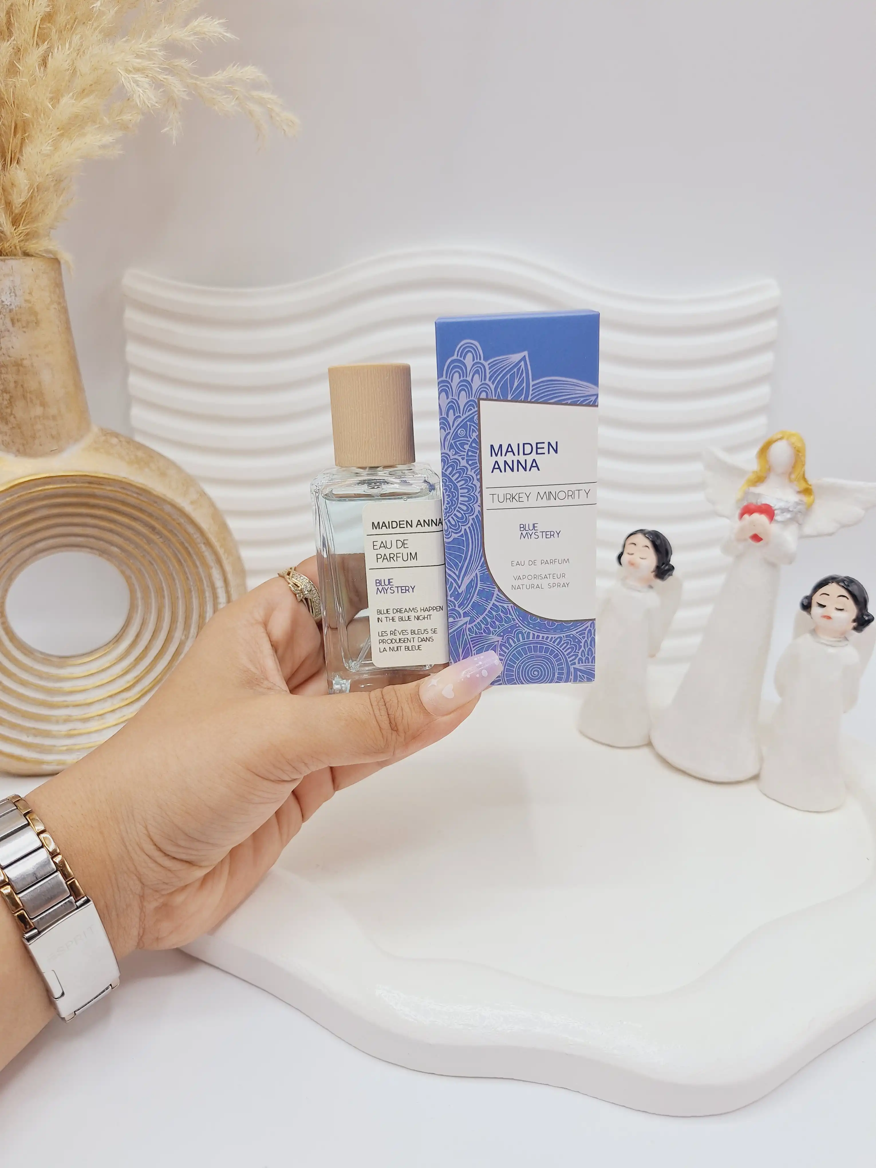 عطر بیکینی رایحه بلوبری اقیانوسی (BLUE MYSTERY) حجم 50 میل فوق العاده خوشبو با ماندگاری بالا ساخت ترکیه