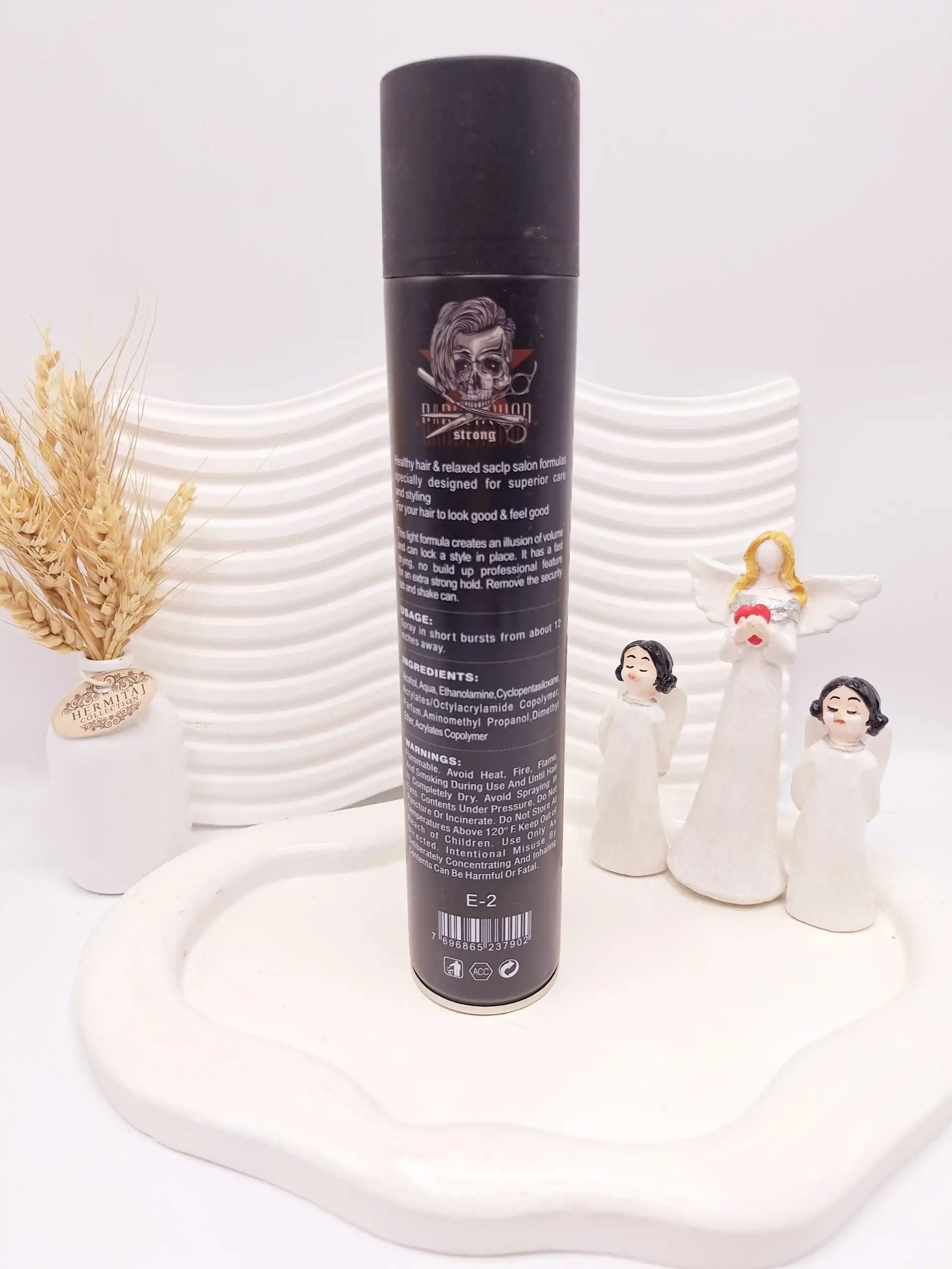 تافت مو مردانه HAIR SPRAY مدل FREE STYLE حجم 420 میل کد 7902