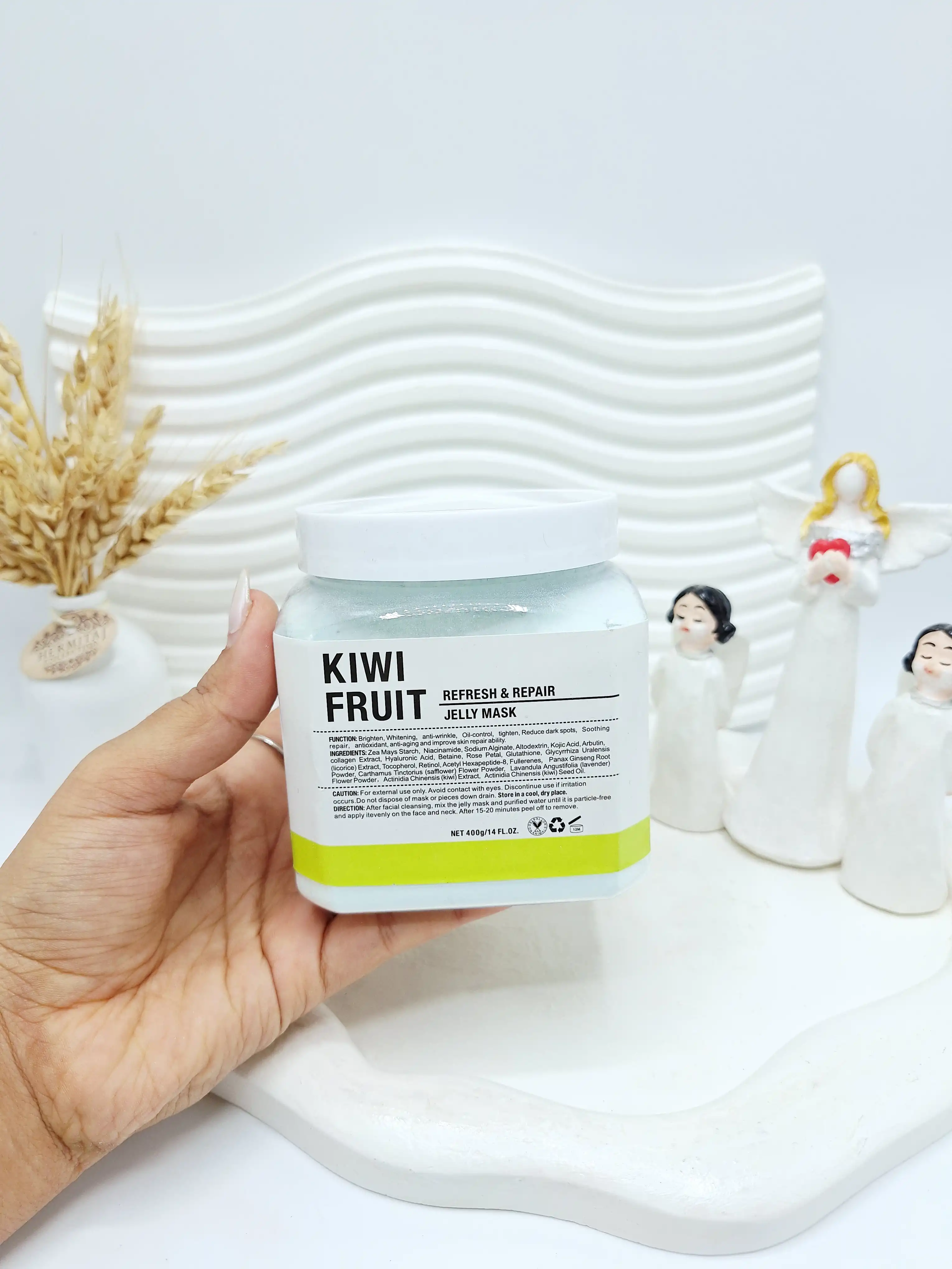 ماسک هیدروژلی کیوی KIWI FRUIT دکتر مینایر 400 گرم