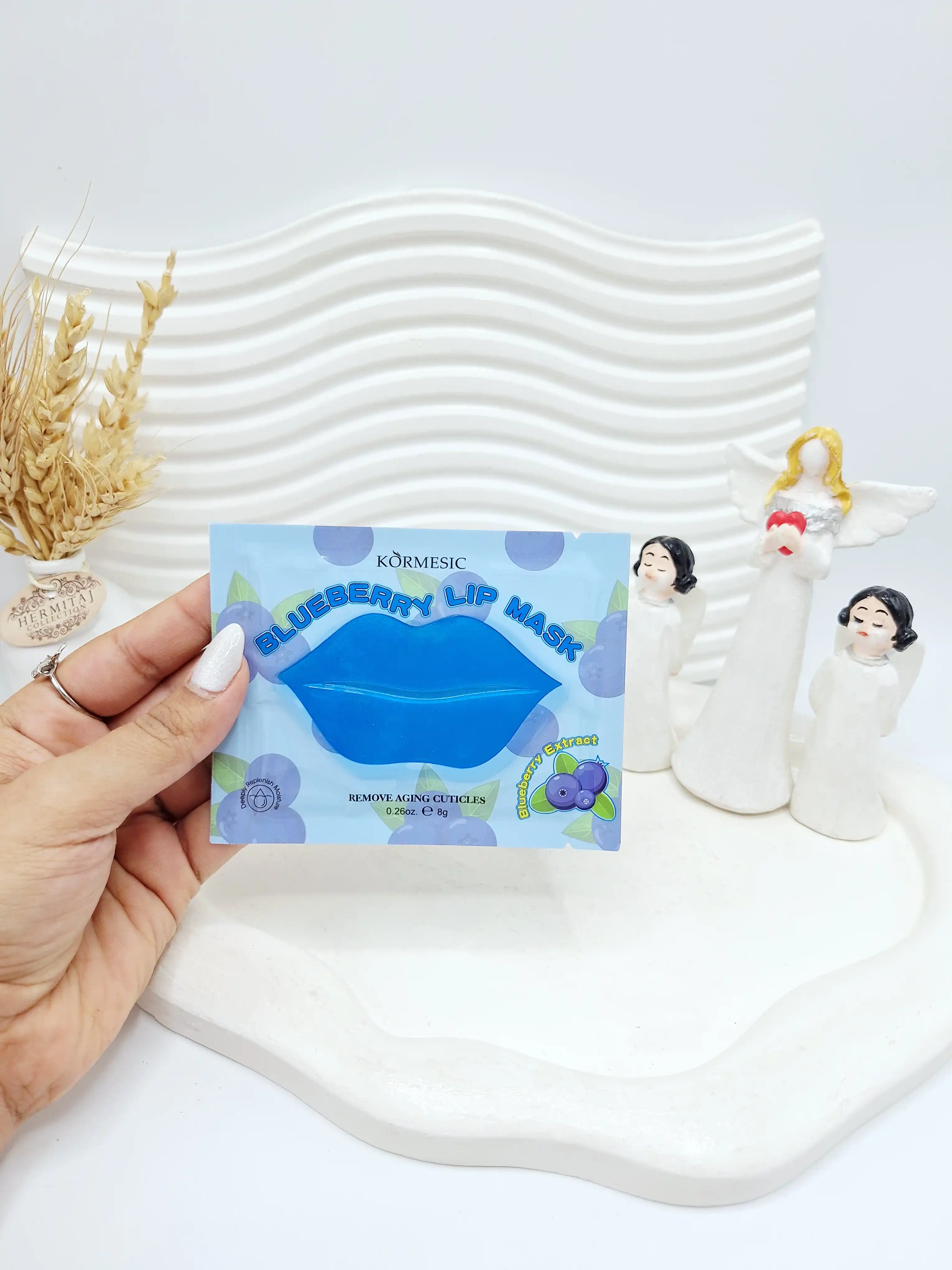 ماسک لب تکی رایحه بلوبری برند کورمسیک کد 0580