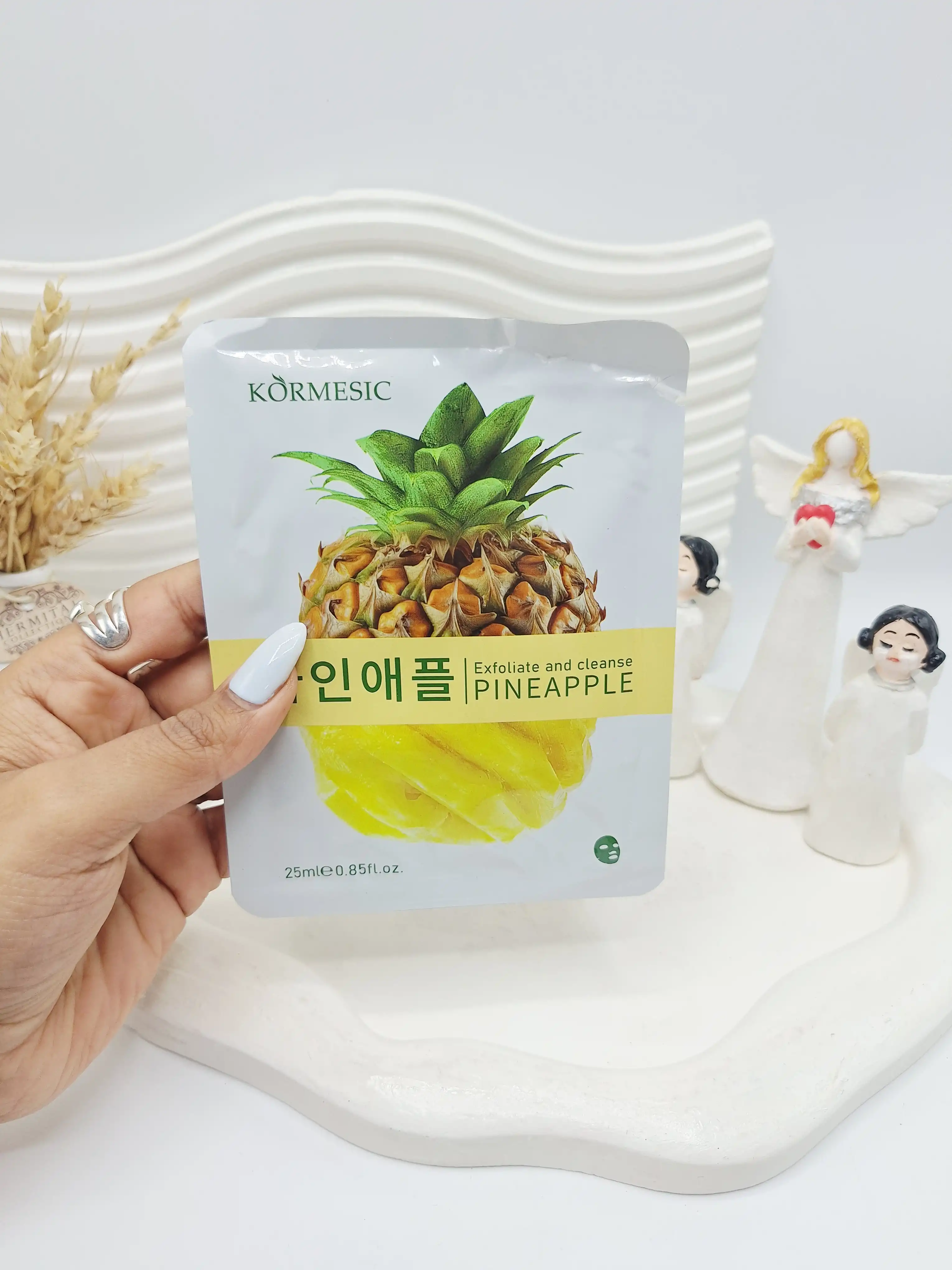 ماسک ورقه‌ای آناناس برند کورمسیک (کد ۳۶۱۹)