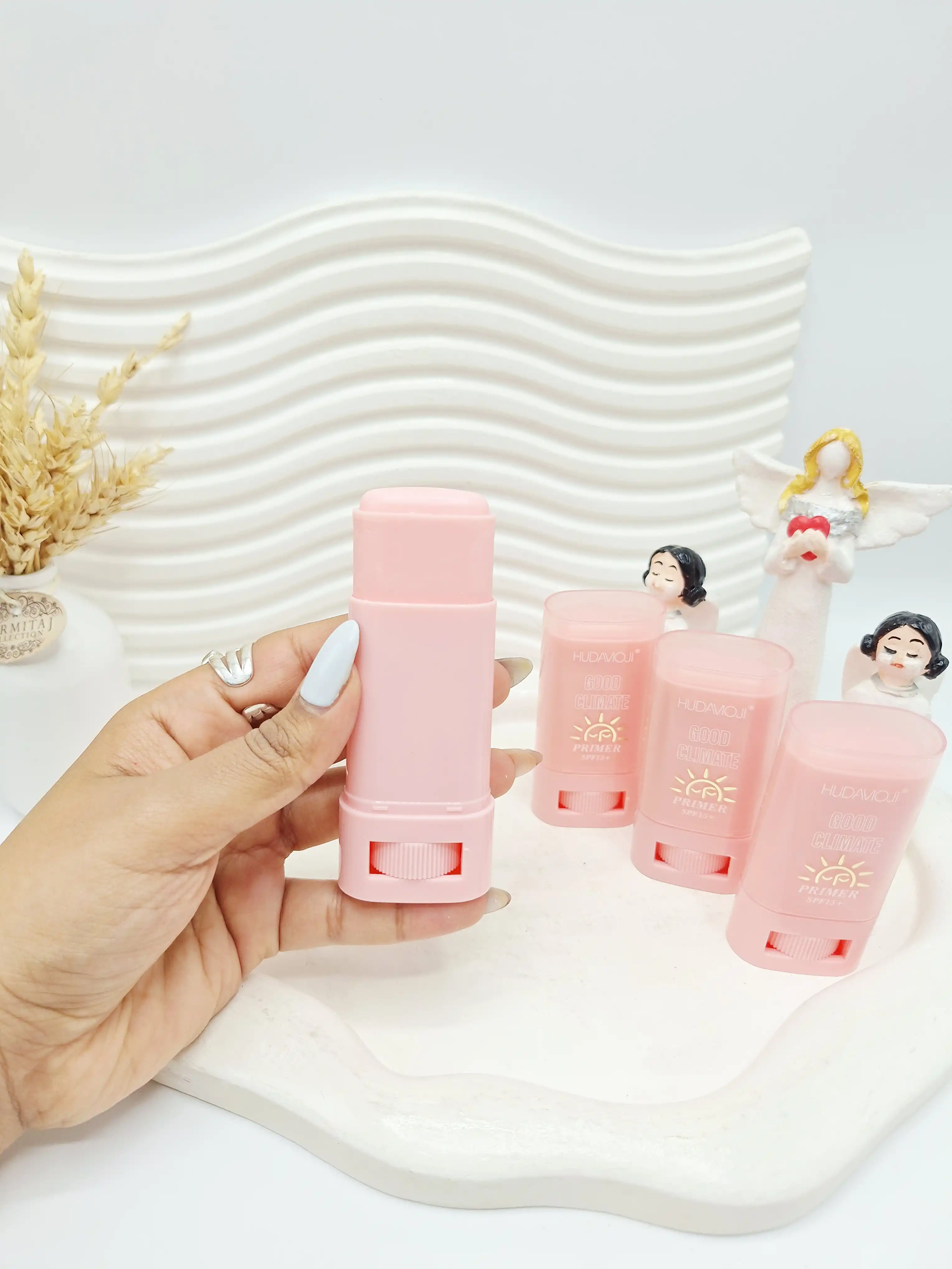 ضد آفتاب استیکی SPF15 هدا موجی صورتی کد SP-001