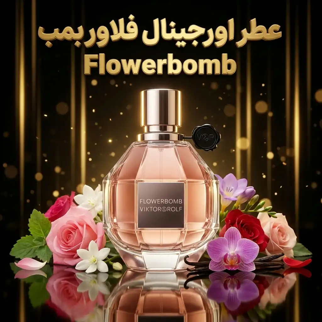 عطر اورجینال فلاور بمب Viktor&Rolf Flowerbomb